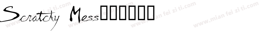 Scratchy Mess字体转换